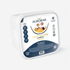 Пюре замороженное AGROBAR Маракуйя 1 кг 